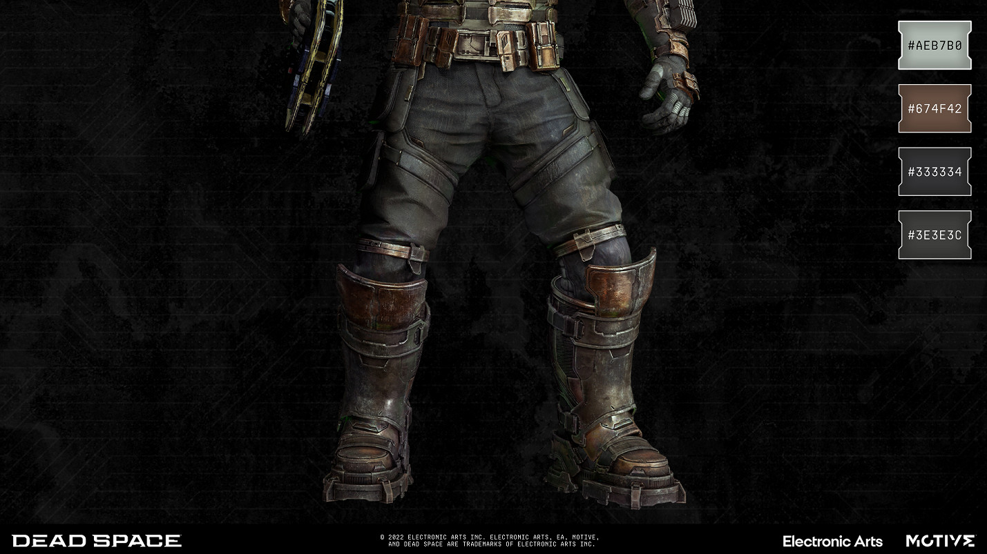 《死亡空間 重製版》初始裝甲與等離子切割槍細節展示 《死亡空間 重製版》初始裝甲與等離子切割槍細節展示