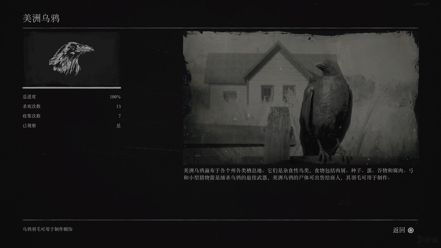 《荒野大鏢客2》全動物圖鑒訊息匯總 全動物獎杯要點分享 《荒野大鏢客2》全動物圖鑒訊息匯總 全動物獎杯要點分享