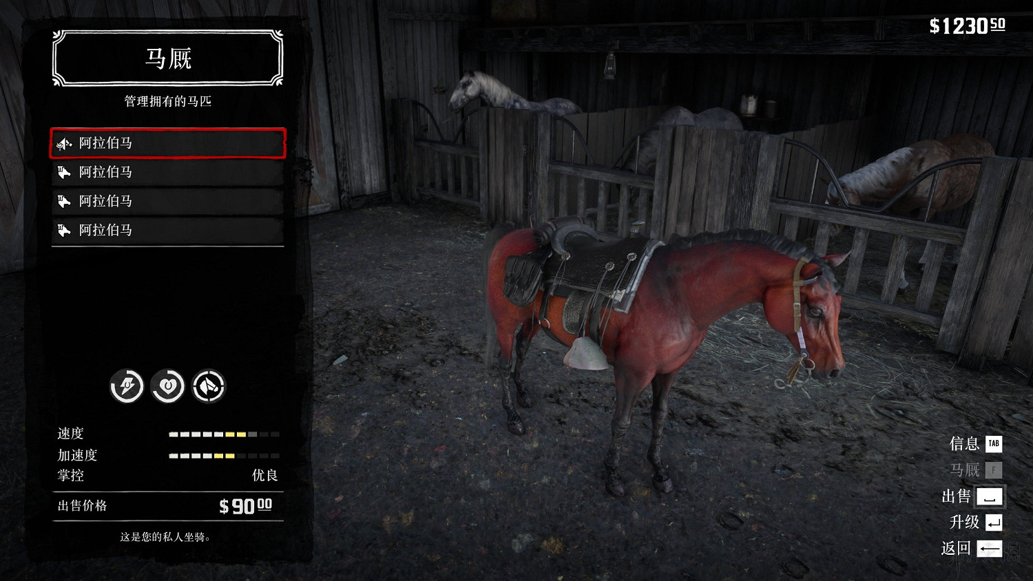 《荒野大鏢客2》第二章馬在哪刷？第二章刷馬位置點介紹