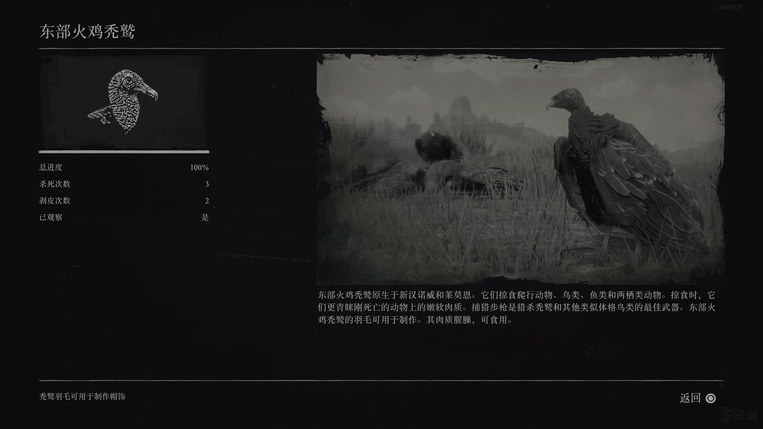 《荒野大鏢客2》全動物圖鑒訊息匯總 全動物獎杯要點分享 《荒野大鏢客2》全動物圖鑒訊息匯總 全動物獎杯要點分享