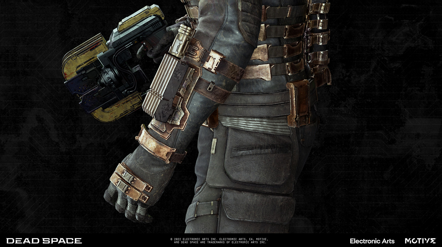 《死亡空間 重製版》初始裝甲與等離子切割槍細節展示 《死亡空間 重製版》初始裝甲與等離子切割槍細節展示