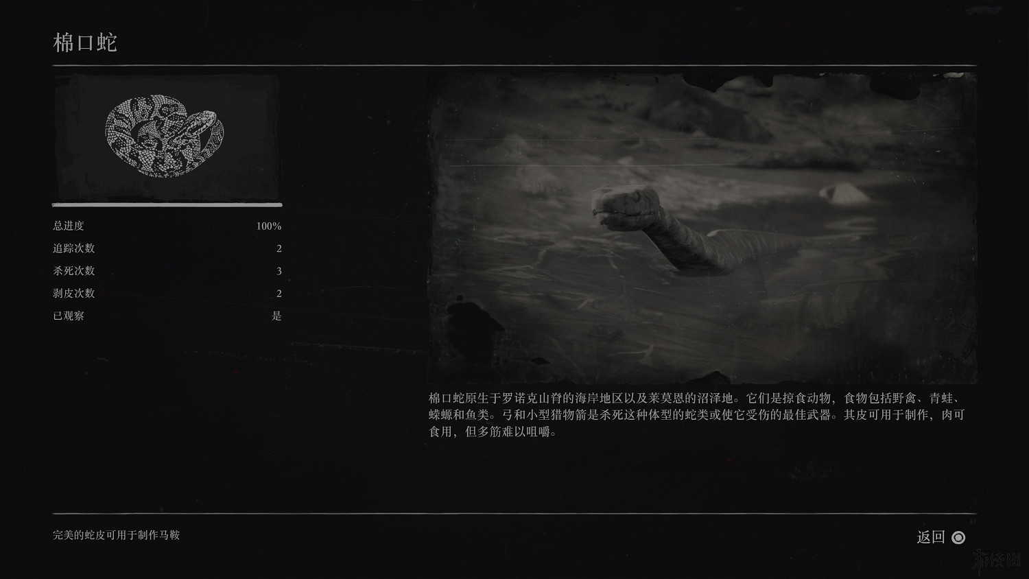 《荒野大鏢客2》全動物圖鑒訊息匯總 全動物獎杯要點分享 《荒野大鏢客2》全動物圖鑒訊息匯總 全動物獎杯要點分享