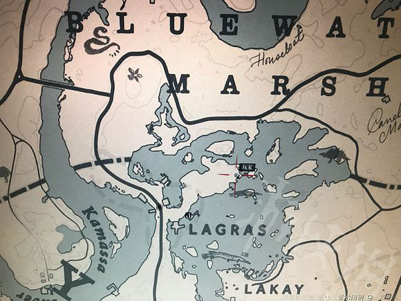 《荒野大鏢客2》小龍蝦的位置在哪裡？小龍蝦位置一覽