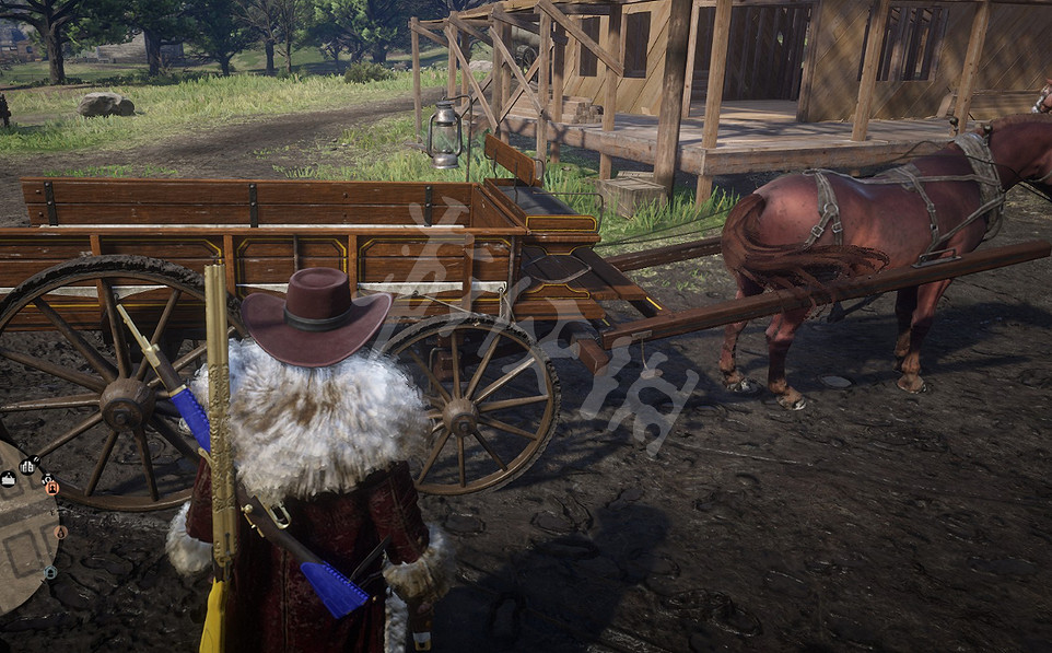 《荒野大鏢客2》狩獵馬車可以裝多少東西？馬車具體容量介紹