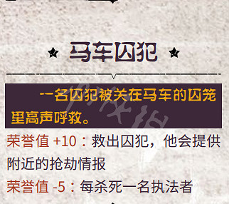 《荒野大鏢客2》馬車囚徒怎麽玩 馬車囚徒玩法介紹