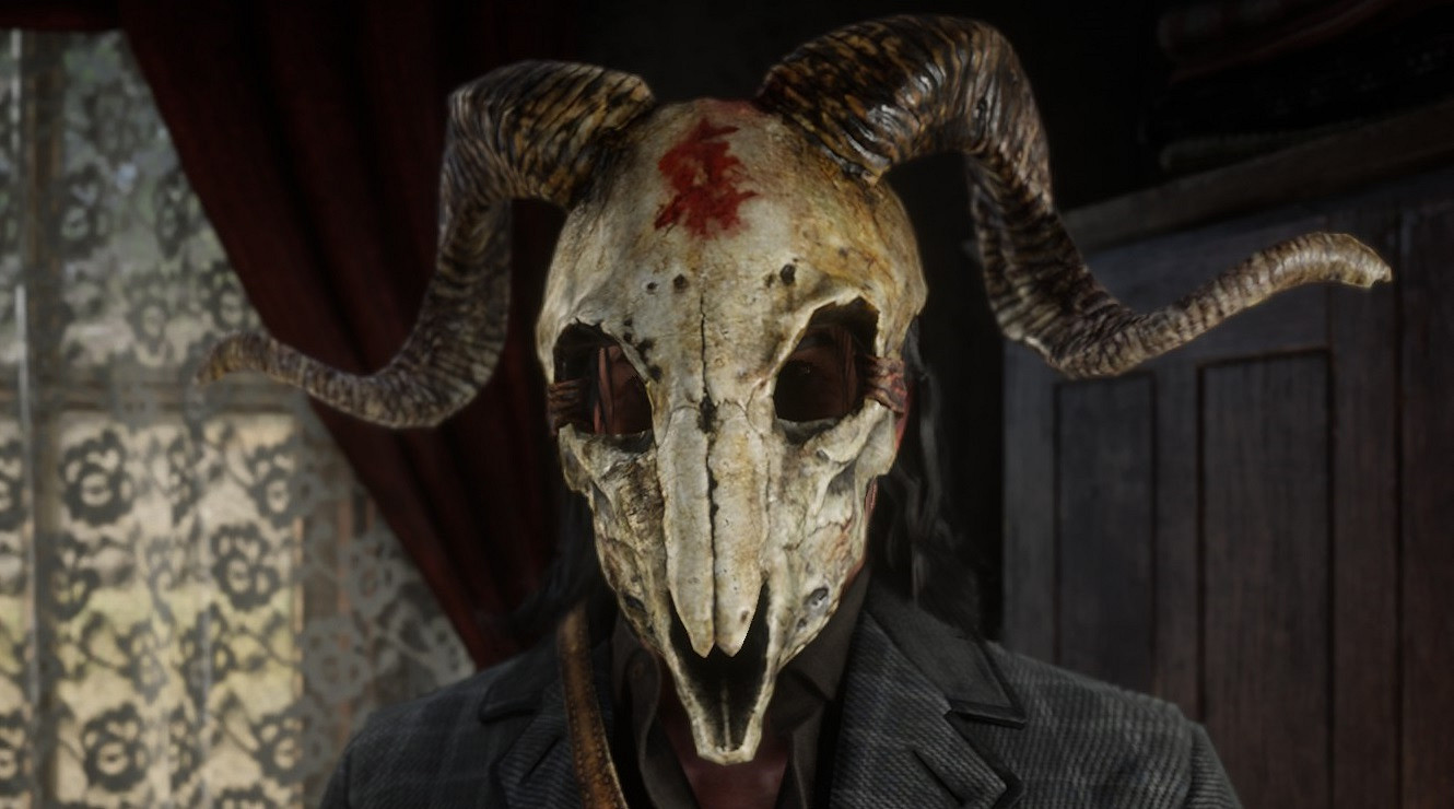 《荒野大鏢客2》羊頭面具怎麽獲得 羊頭面具位置介紹