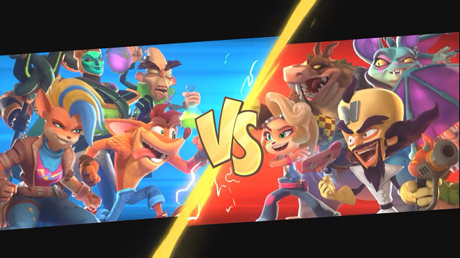 TGA2022：袋狼大進擊公布新作《Crash Team Rumble》