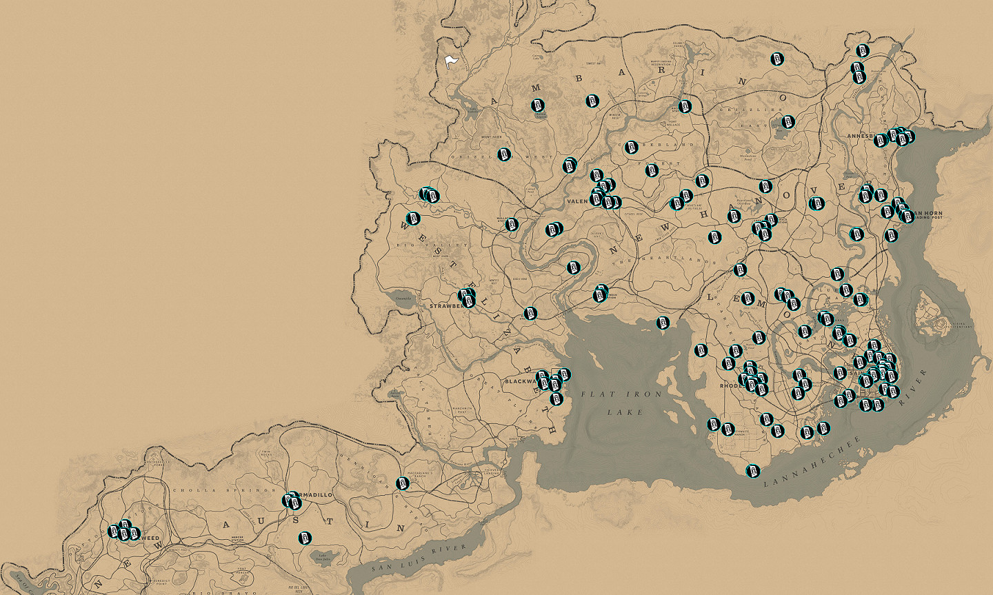 《荒野大鏢客2》香煙卡怎麽獲得 全香煙卡位置分享