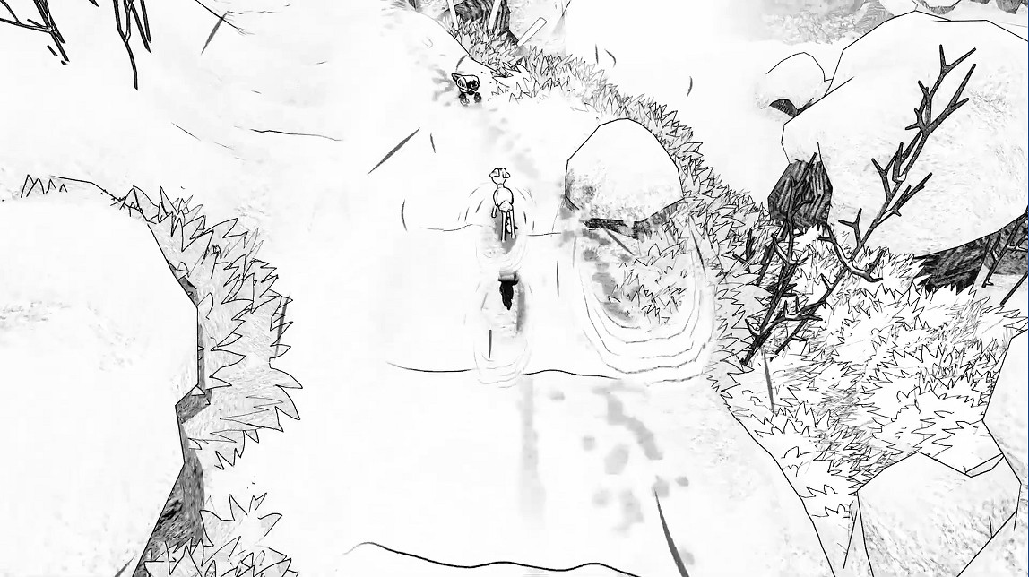 狼崽和小鹿一起冒險！雙人合作《白之旅》情人節發售