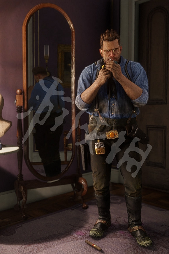 《荒野大鏢客2》服裝搭配圖文推薦 硬漢服裝怎麽搭配？