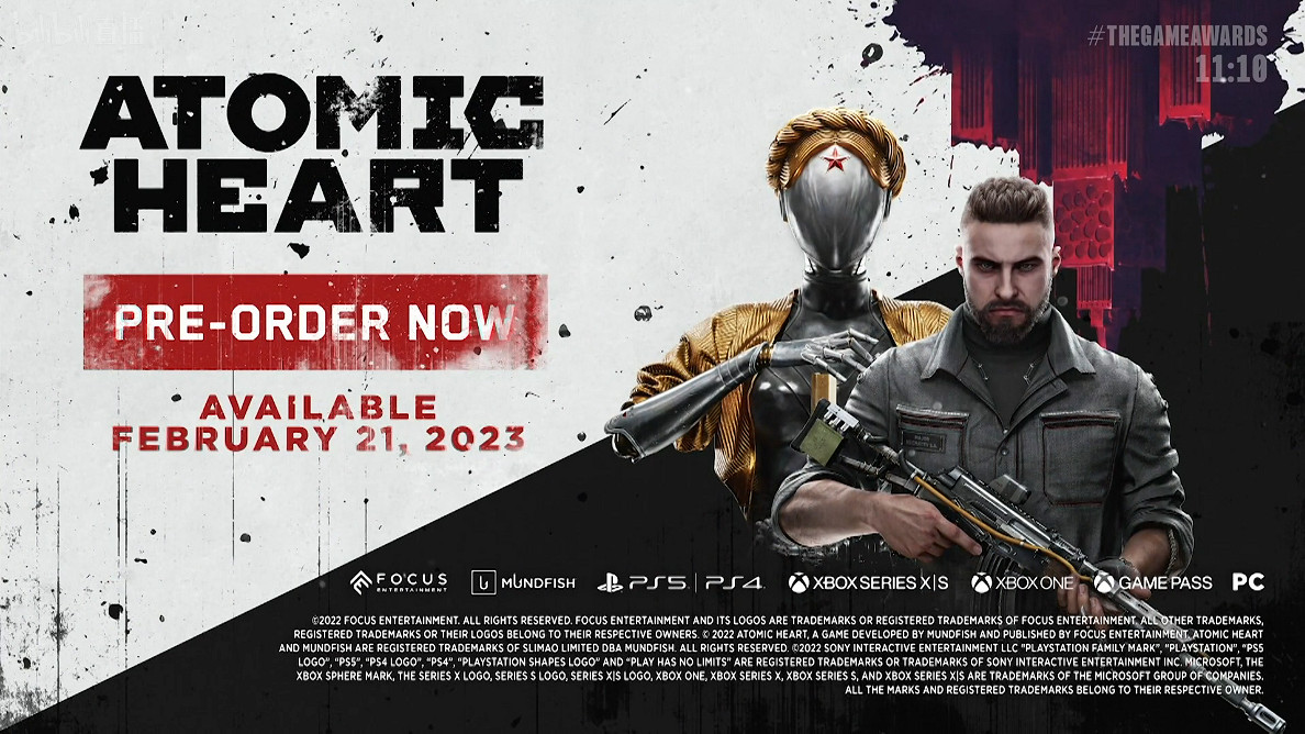 TGA22：《原子之心》新宣傳片 2023年2月21日發售