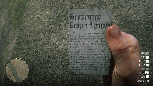 《荒野大鏢客2》挪威人的照片在哪 挪威人秘密彩蛋介紹