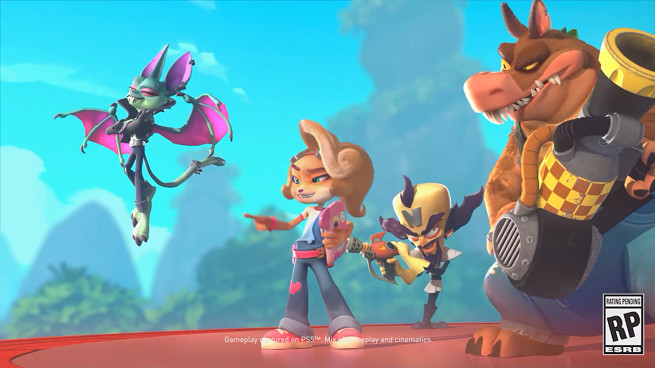 TGA2022：袋狼大進擊公布新作《Crash Team Rumble》