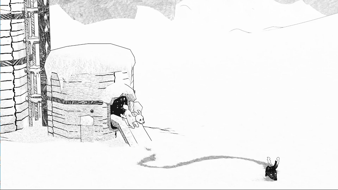 狼崽和小鹿一起冒險！雙人合作《白之旅》情人節發售