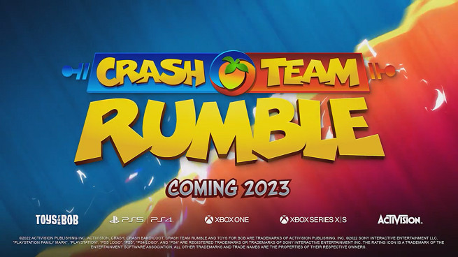 TGA2022：袋狼大進擊公布新作《Crash Team Rumble》