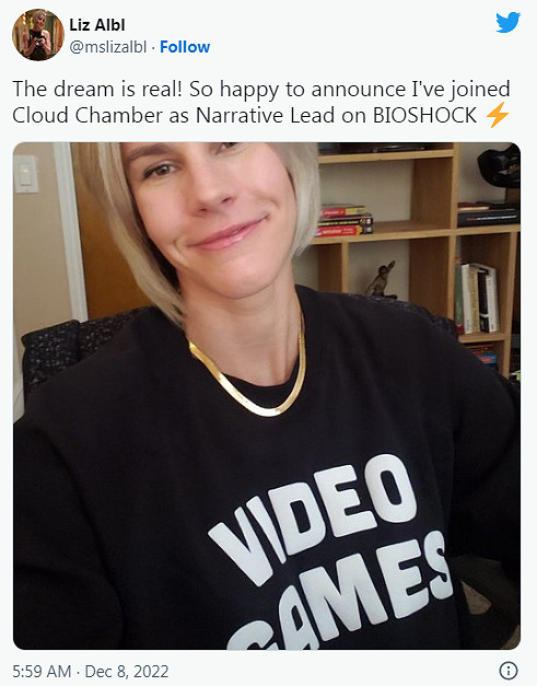 《對馬島之魂》編劇擔任《生化奇兵》新作敘事主管