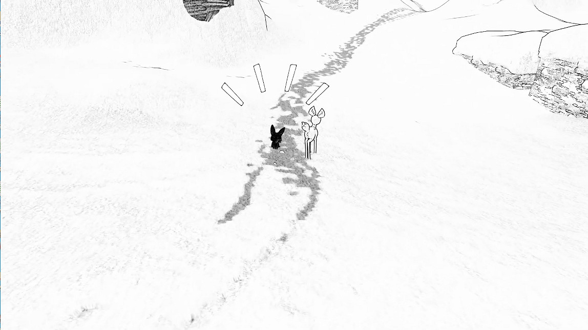 狼崽和小鹿一起冒險！雙人合作《白之旅》情人節發售