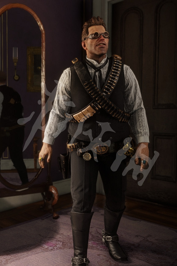 《荒野大鏢客2》服裝搭配圖文推薦 硬漢服裝怎麽搭配？