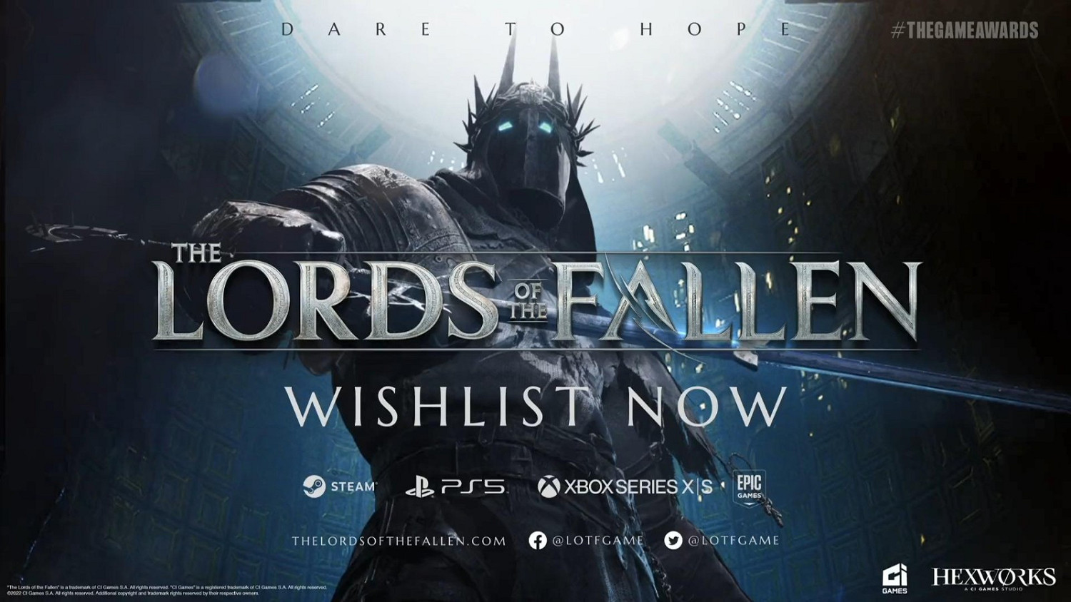 TGA22:類魂arpg《墮落之主》 公布新預告 明年發售 TGA22:類魂arpg《墮落之主》 公布新預告 明年發售