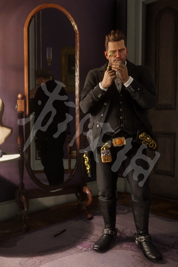 《荒野大鏢客2》服裝搭配圖文推薦 硬漢服裝怎麽搭配？