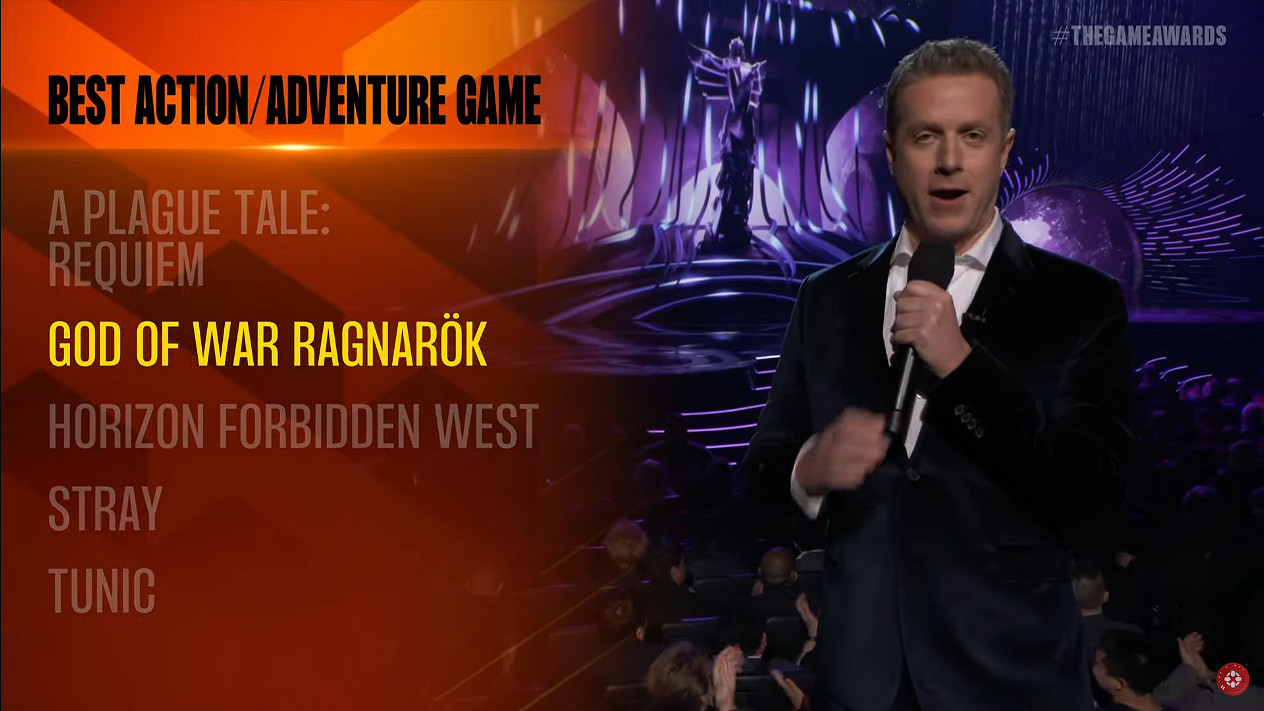 TGA 2022：《原神》獲玩家之選 最佳角色扮演《艾爾登法環》