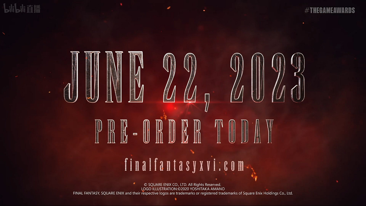 TGA22：《最終幻想16》新宣傳片賞 明年6月22日發售