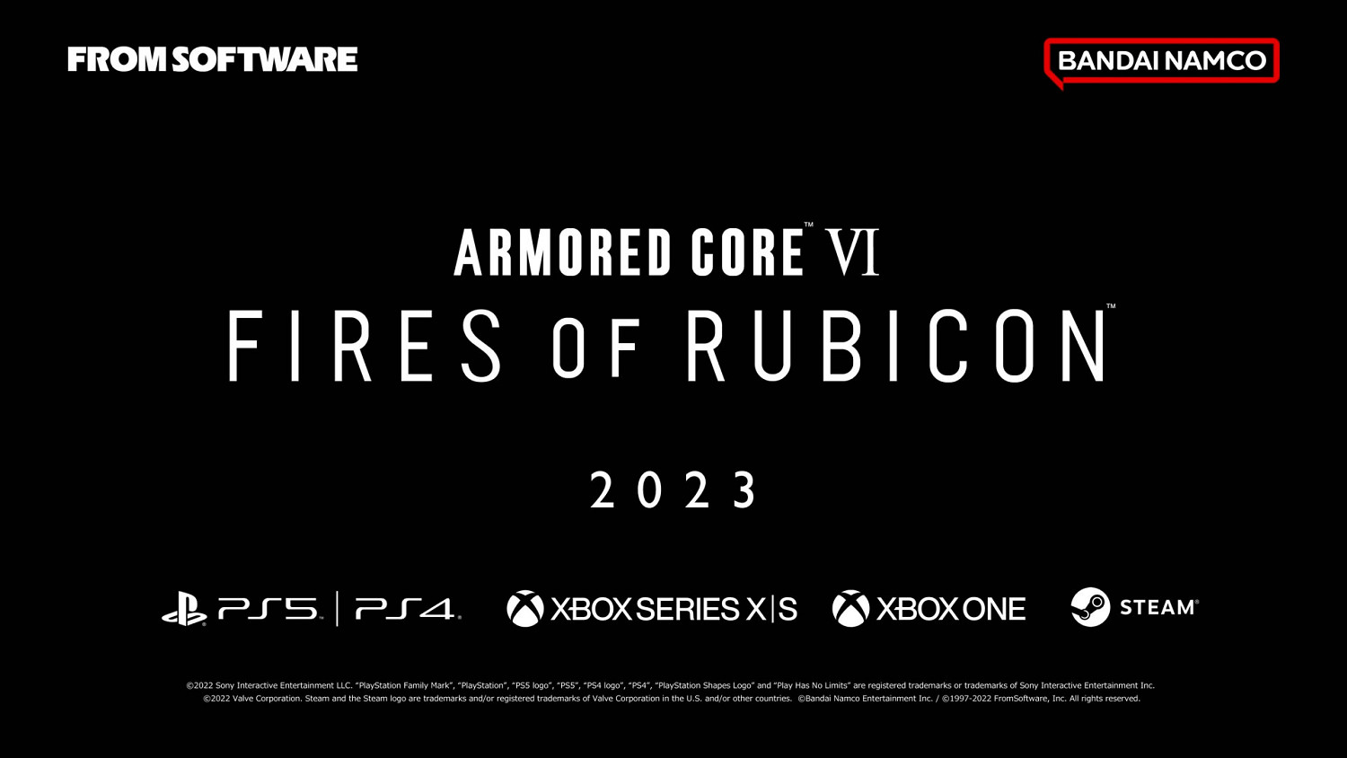 TGA22:FS社《裝甲核心6》正式公布!2023年發售! TGA22:FS社《裝甲核心6》正式公布!2023年發售!