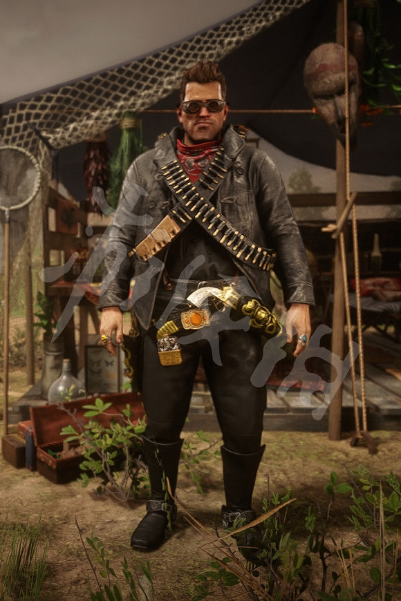 《荒野大鏢客2》服裝搭配圖文推薦 硬漢服裝怎麽搭配？