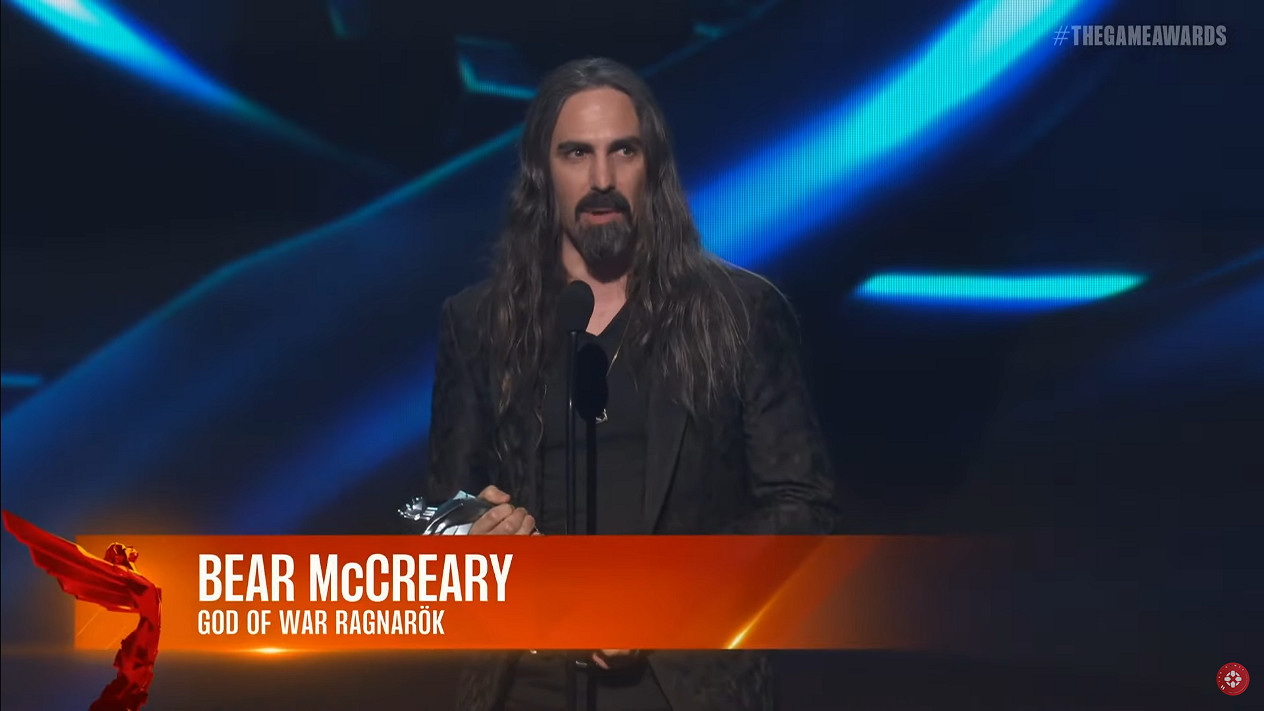 TGA 2022：《戰神：諸神黃昏》獲得最佳遊戲配樂/音樂