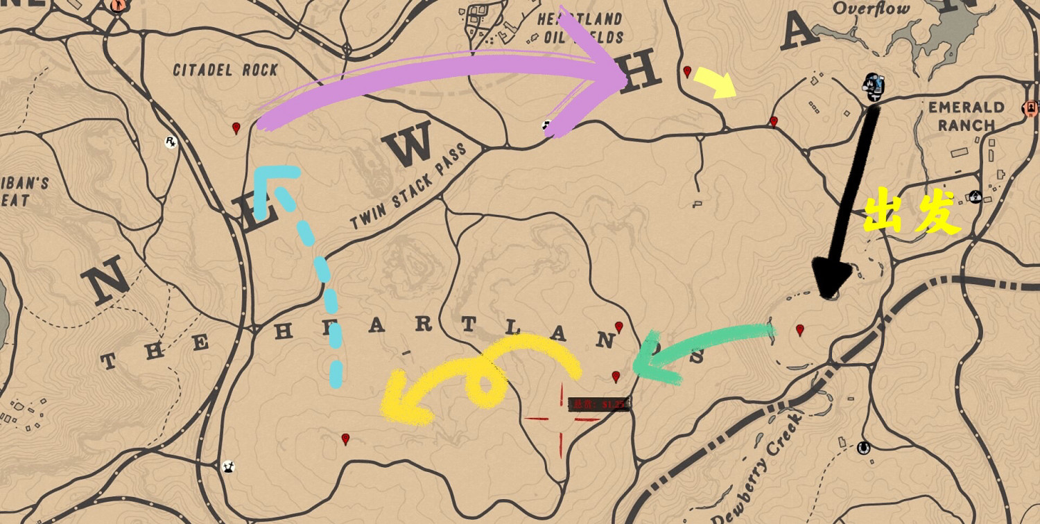 《荒野大鏢客2》藏寶圖怎麽無限拿 無限藏寶圖拿法分享