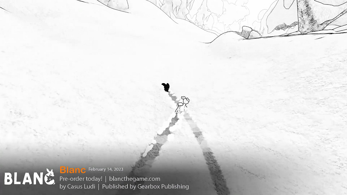 狼崽和小鹿一起冒險！雙人合作《白之旅》情人節發售