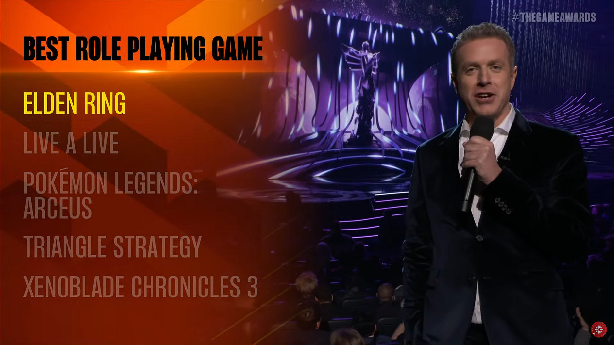 TGA 2022：《原神》獲玩家之選 最佳角色扮演《艾爾登法環》