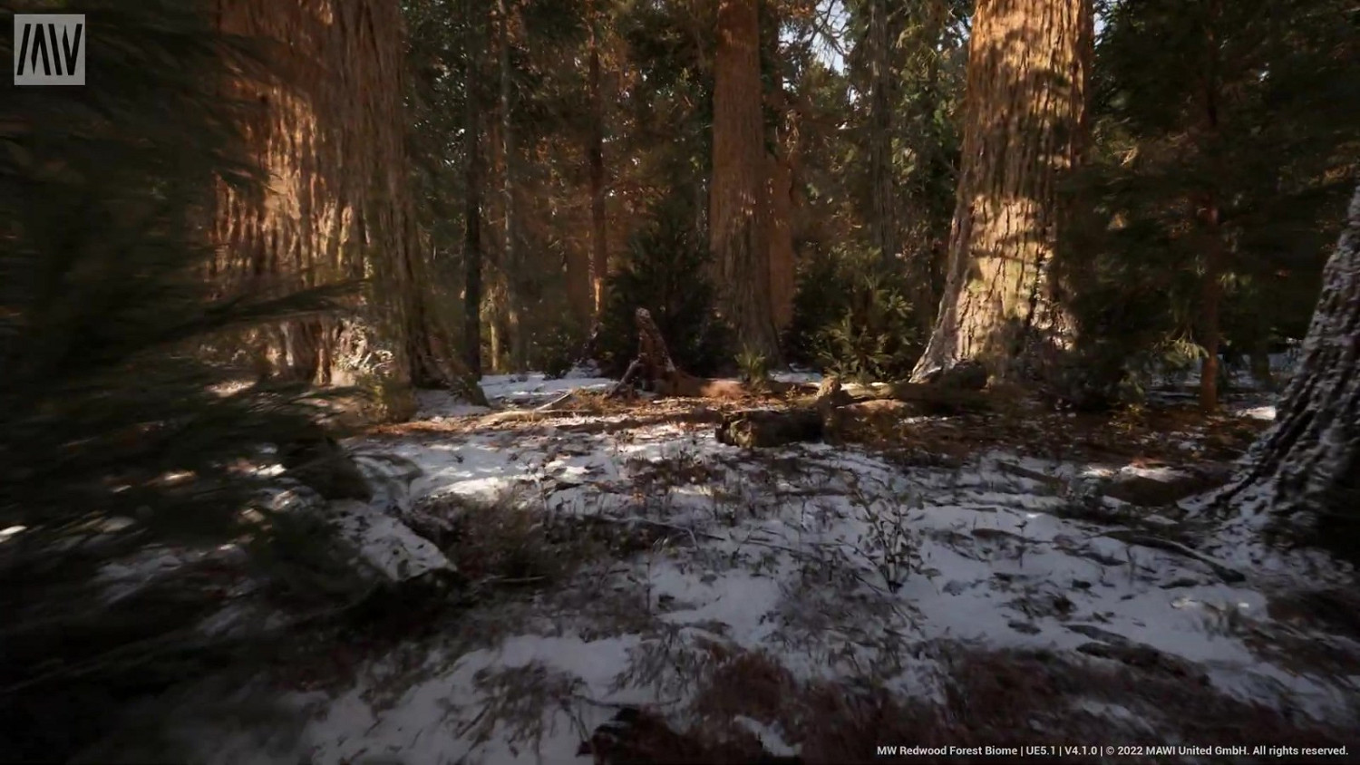 虛幻5.1 Nanite紅木森林技術展示檔案提供下載