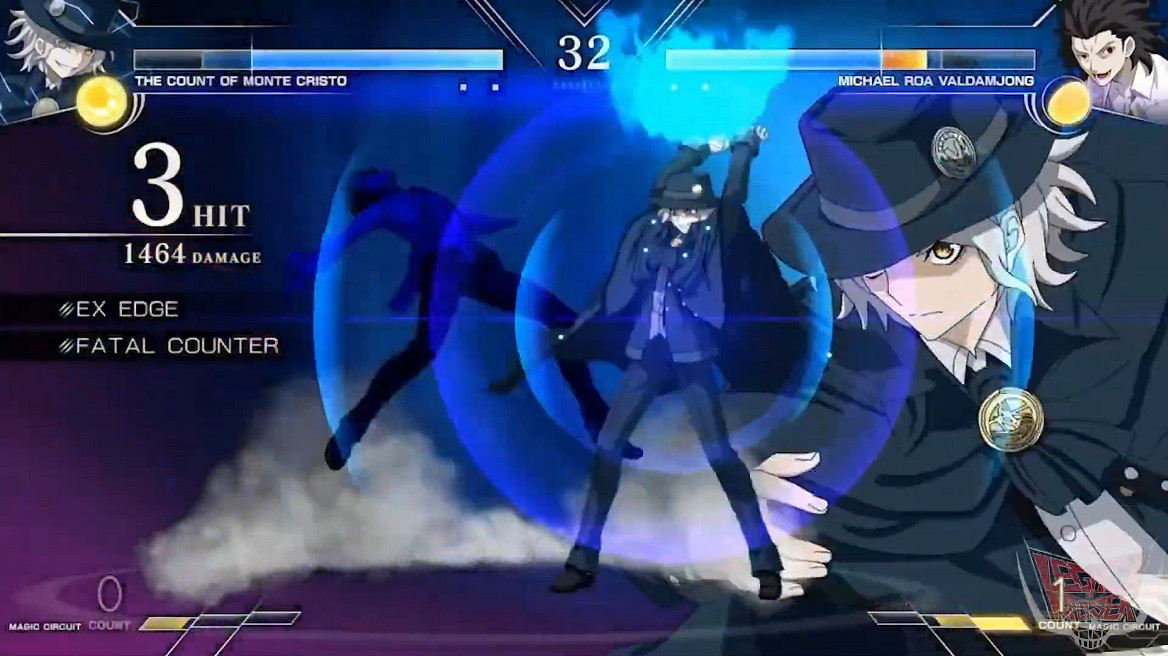 《月姬格鬥Type Lumina》新免費角色岩窟王 牛若丸 《月姬格鬥Type Lumina》新免費角色岩窟王 牛若丸