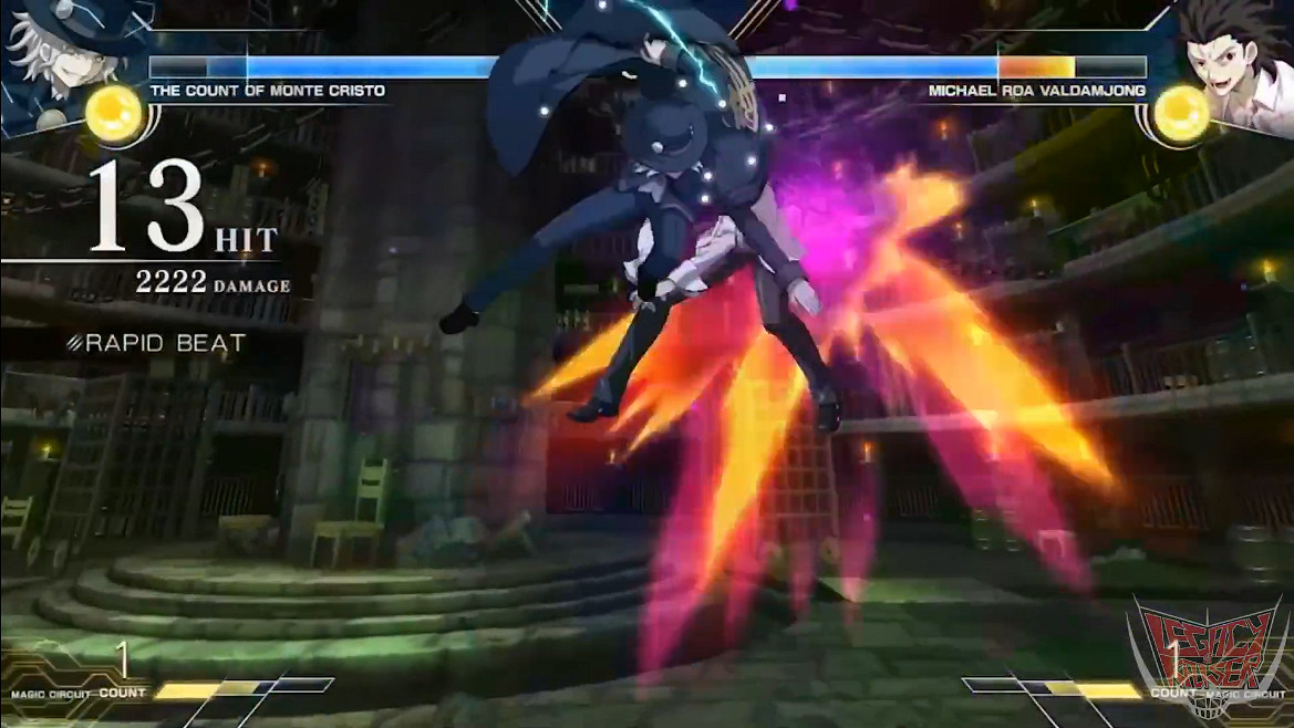 《月姬格鬥Type Lumina》新免費角色岩窟王 牛若丸 《月姬格鬥Type Lumina》新免費角色岩窟王 牛若丸