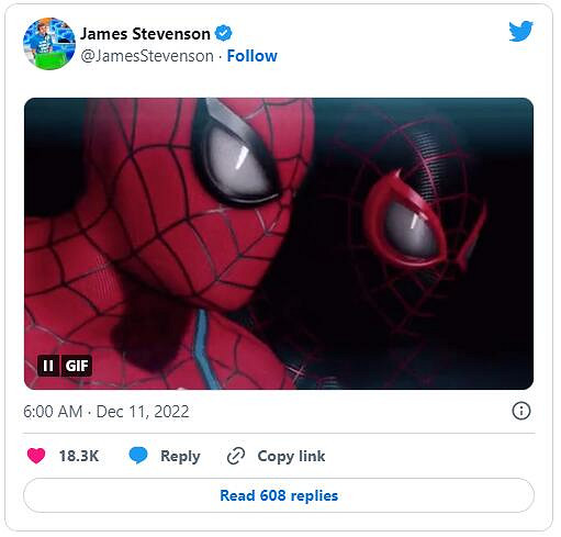 《漫威蜘蛛人2》上架英國PSN 社區總監:快加入願望單！