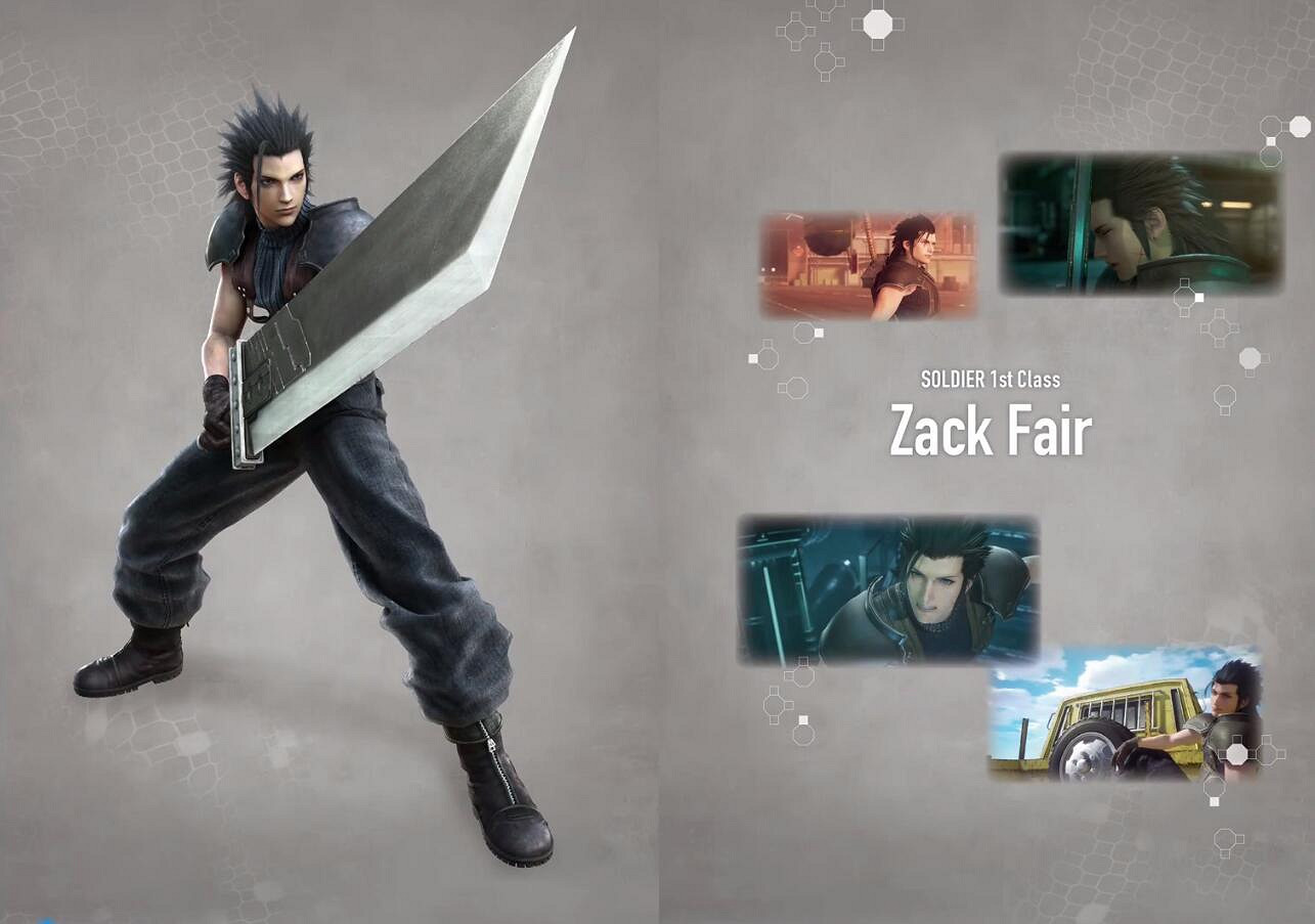 《FF7:核心危機 重聚》設定集 滿滿的回憶向我襲來 《FF7:核心危機 重聚》設定集 滿滿的回憶向我襲來