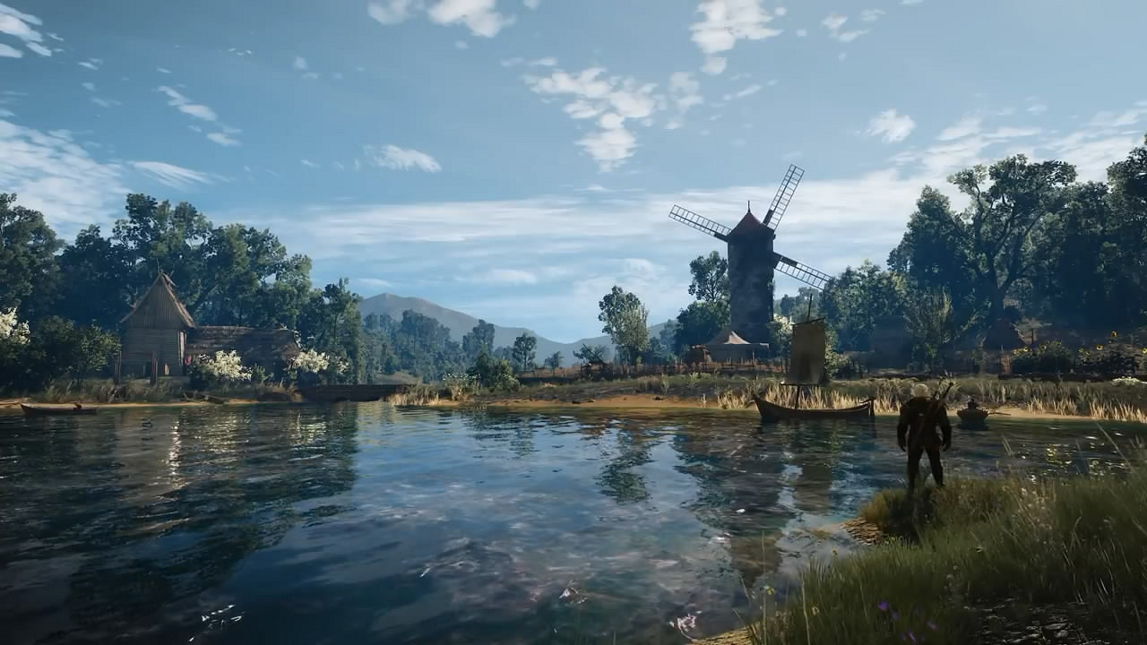 《巫師3》次世代版96分鐘影片!展示絢麗的光追效果 《巫師3》次世代版96分鐘影片!展示絢麗的光追效果