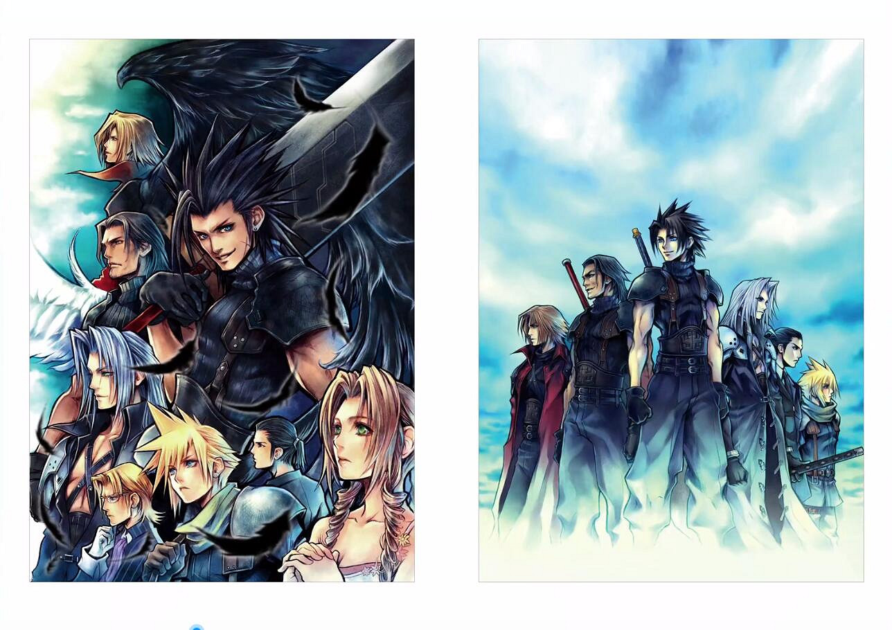 《FF7:核心危機 重聚》設定集 滿滿的回憶向我襲來 《FF7:核心危機 重聚》設定集 滿滿的回憶向我襲來