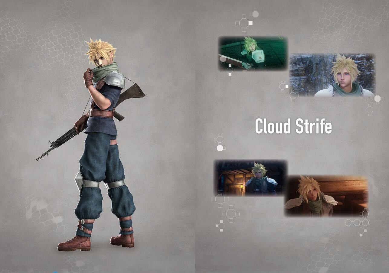 《FF7:核心危機 重聚》設定集 滿滿的回憶向我襲來 《FF7:核心危機 重聚》設定集 滿滿的回憶向我襲來