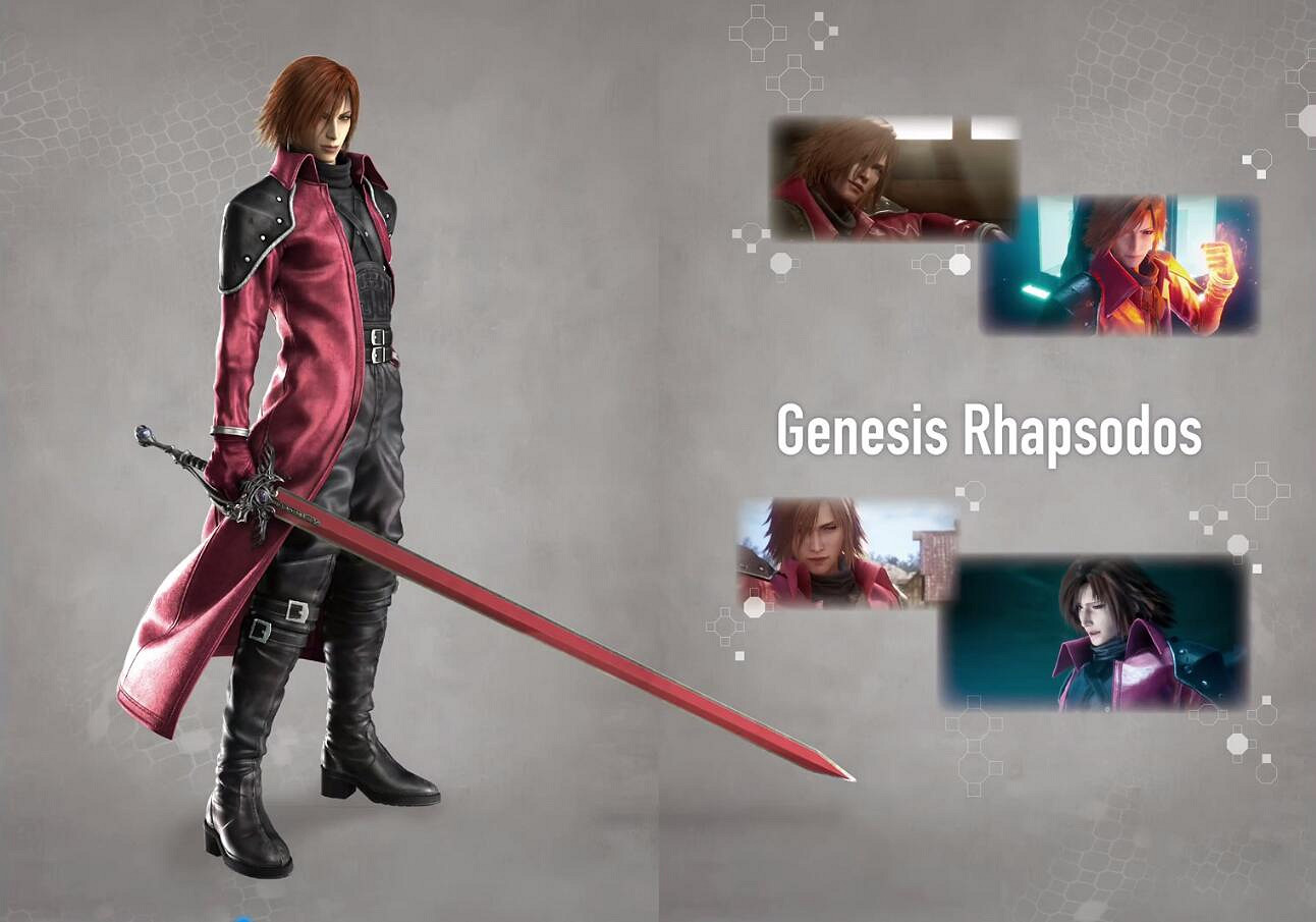 《FF7:核心危機 重聚》設定集 滿滿的回憶向我襲來 《FF7:核心危機 重聚》設定集 滿滿的回憶向我襲來