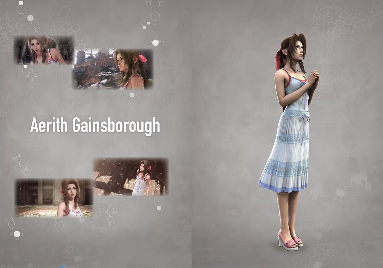 《FF7:核心危機 重聚》設定集 滿滿的回憶向我襲來 《FF7:核心危機 重聚》設定集 滿滿的回憶向我襲來