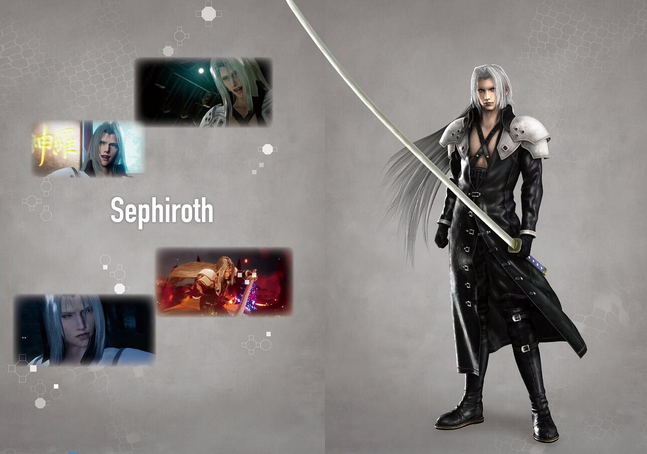 《FF7:核心危機 重聚》設定集 滿滿的回憶向我襲來 《FF7:核心危機 重聚》設定集 滿滿的回憶向我襲來