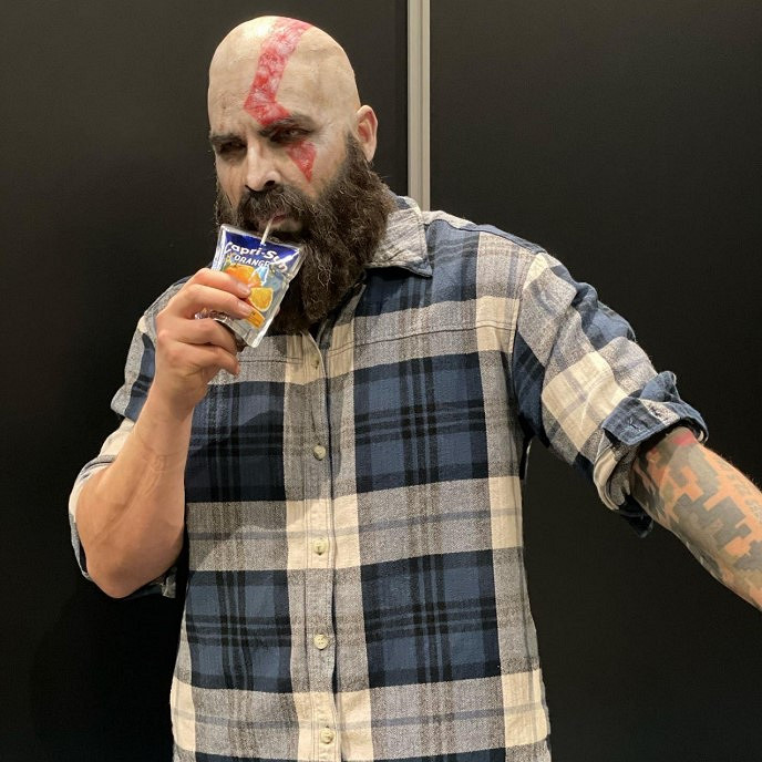 國外知名COS分享《戰神5》奎爺:完美還原硬漢形象! 國外知名COS分享《戰神5》奎爺:完美還原硬漢形象!