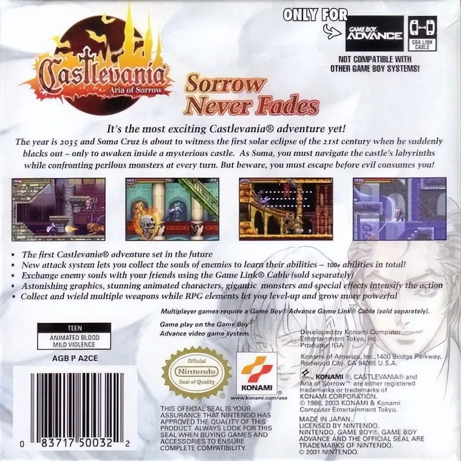 惡魔城GBA收官之作!曉月圓舞曲為何會成為經典? 惡魔城GBA收官之作!曉月圓舞曲為何會成為經典?