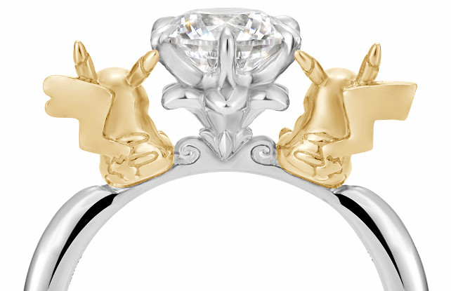 63673元!U-Treasure連動寶可夢推出皮卡丘主題婚戒! 63673元!U-Treasure連動寶可夢推出皮卡丘主題婚戒!