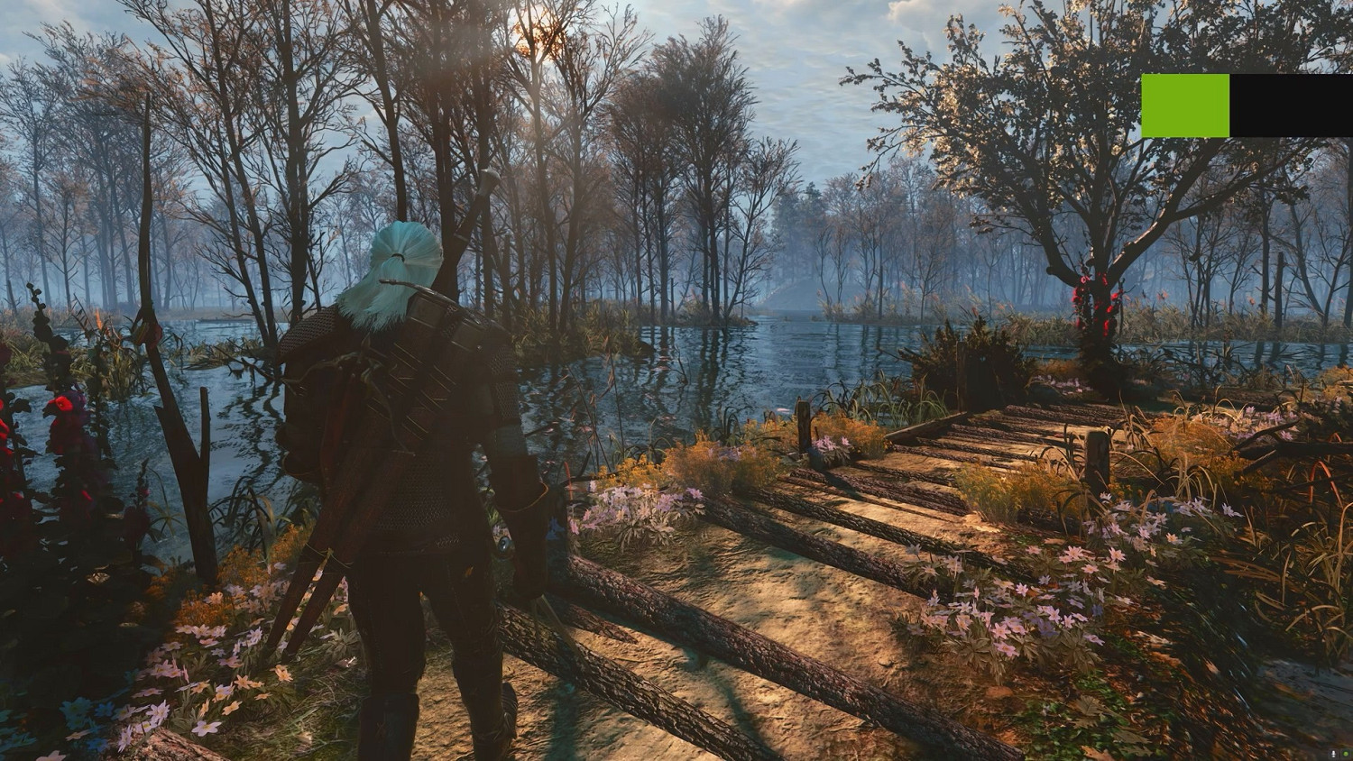 《巫師3》次世代4090光追展示:4K60幀畫質表現穩定! 《巫師3》次世代4090光追展示:4K60幀畫質表現穩定!