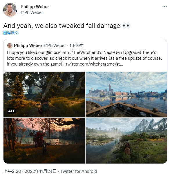 《巫師3次世代版》傑洛特會不會摔死?人物墜落傷害調整分享 《巫師3次世代版》傑洛特會不會摔死?人物墜落傷害調整分享