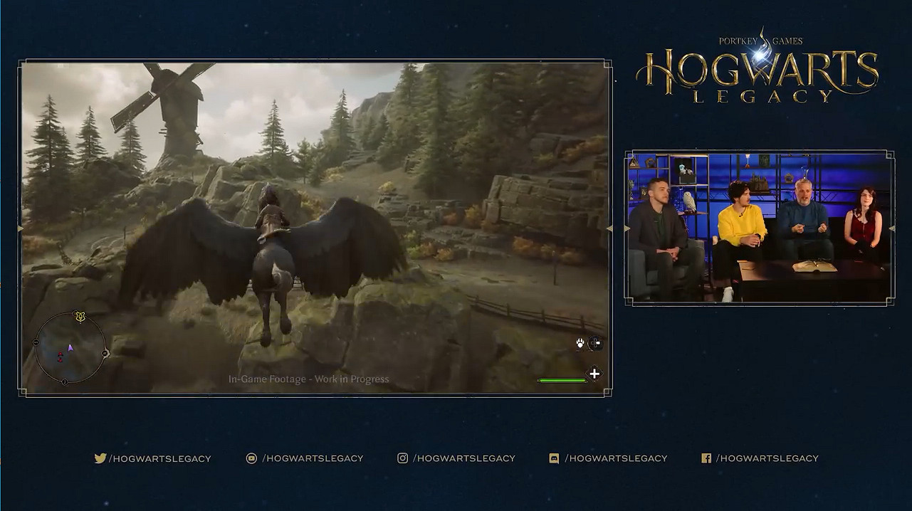 《霍格華茲之遺》新實機展示公開 介紹飛行 強力咒語