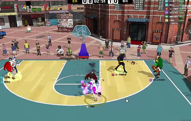 每一次《自由籃球》的3v3，都有一個櫻木完成了暴扣